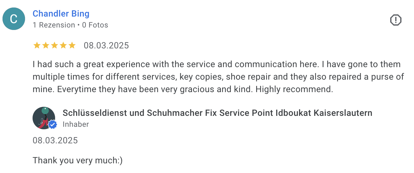 Bewertung Chandler