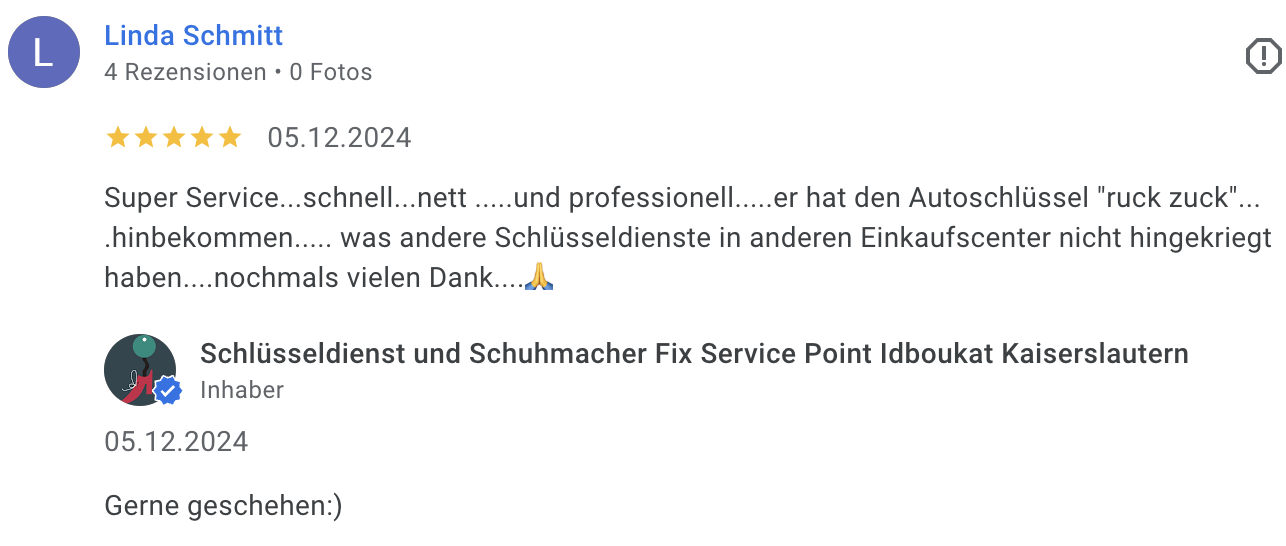 Bewertung Linda
