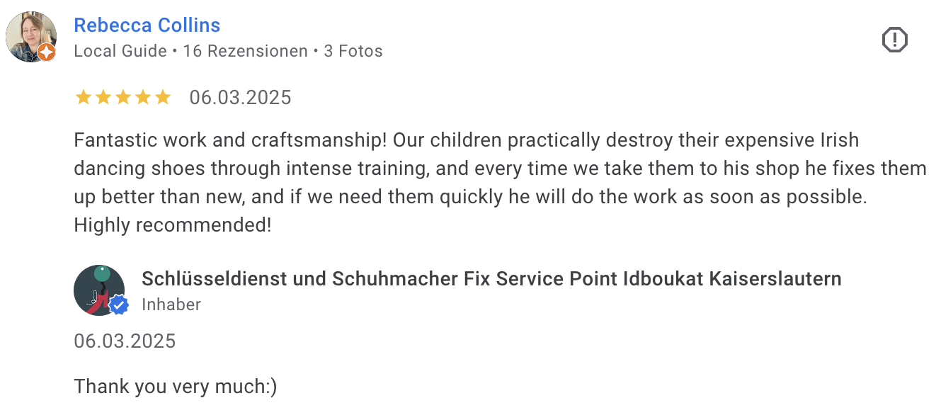 Bewertung Rebecca